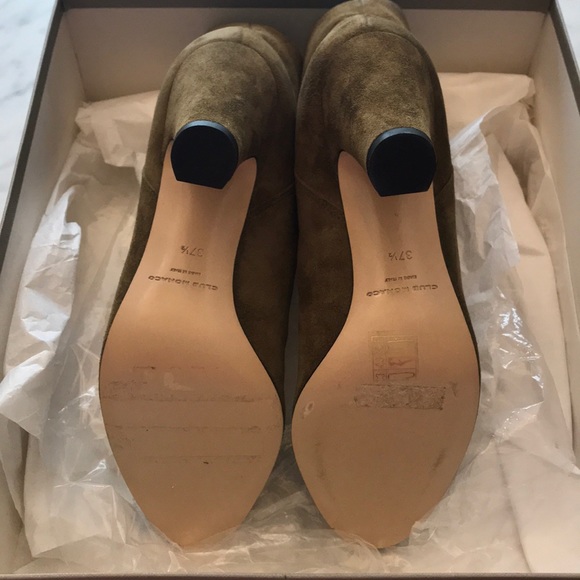 Club Monaco Suede Boots Size 7.5 - Picture 3 of 4